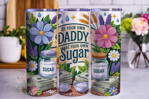 Be Your Own Daddy 20oz Tumbler Wrap