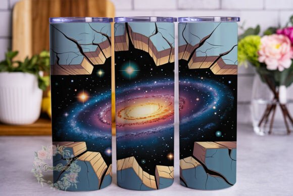 Cosmic Stone Galaxy 20oz Tumbler Wrap