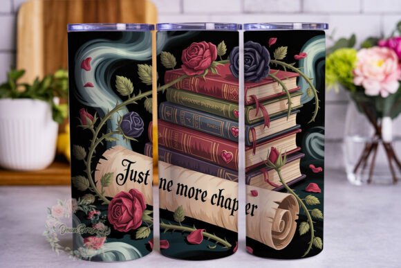 Dark Romance Books Rose 20oz Tumbler