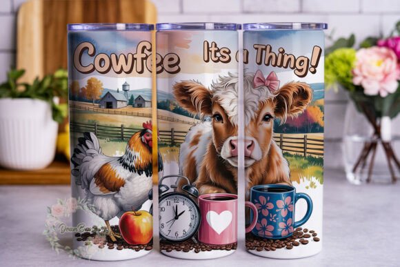 Highland Calf Farm Life 20oz Tumbler